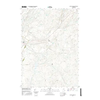 2016 Map of Natural Bridge, 2016 Print