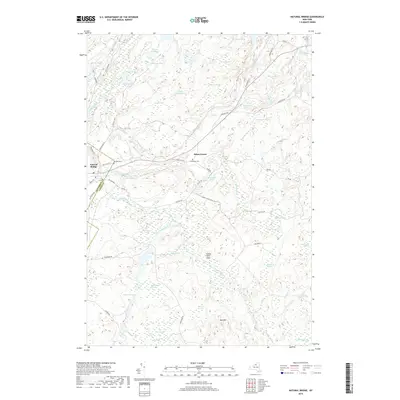 2019 Map of Natural Bridge, 2019 Print