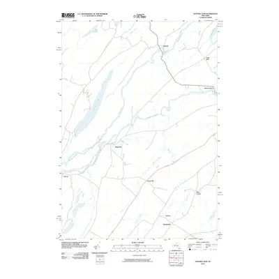2010 Map of Natural Dam, 2010 Print