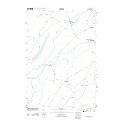 2013 Map of Natural Dam, 2013 Print