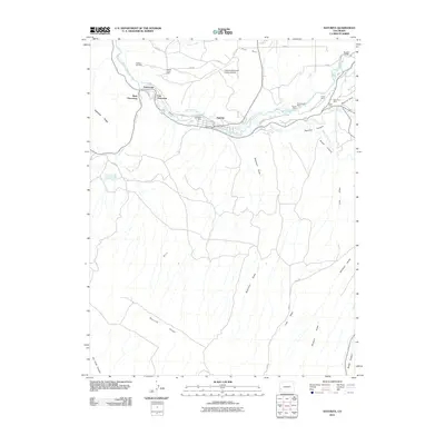 2011 Map of Naturita, 2011 Print