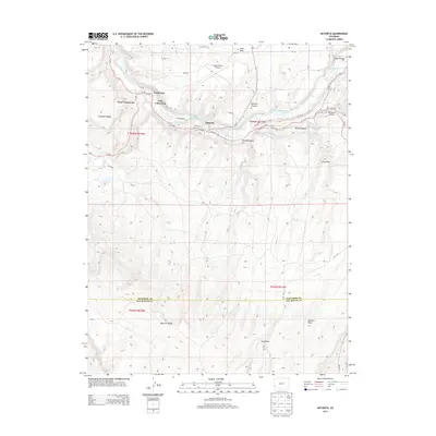 2013 Map of Naturita, 2013 Print