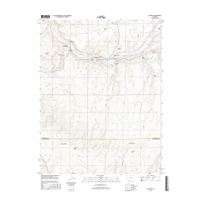 2016 Map of Naturita, 2016 Print