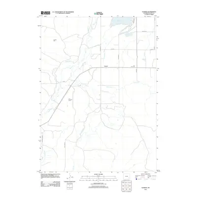 2012 Map of Natwick, 2012 Print