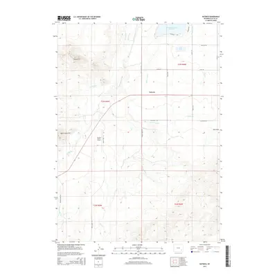 2015 Map of Natwick, 2015 Print