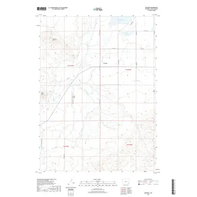 2017 Map of Natwick, 2017 Print