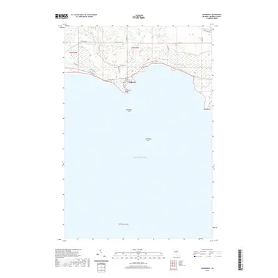 2019 Map of Naubinway, 2019 Print
