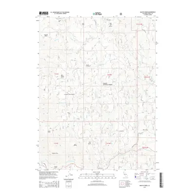 2015 Map of Naufus Creek, 2015 Print