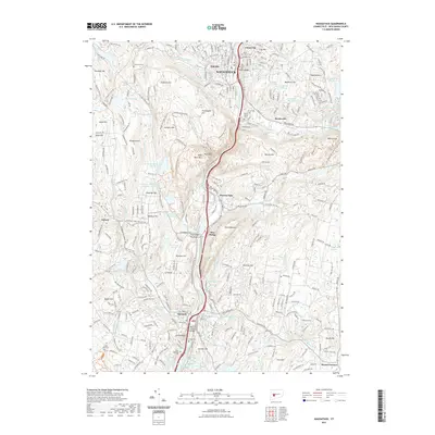 2021 Map of Naugatuck, 2021 Print