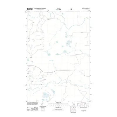 2011 Map of Naults, 2011 Print