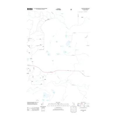 2013 Map of Naults, 2013 Print