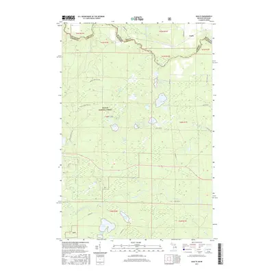 2017 Map of Naults, 2017 Print