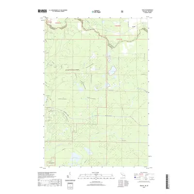 2019 Map of Naults, 2019 Print