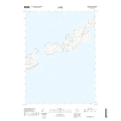 2021 Map of Naushon Island, 2021 Print