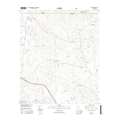 2014 Map of Nauvoo, 2014 Print