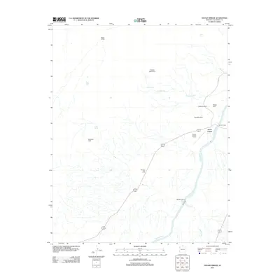 2011 Map of Navajo Bridge, 2011 Print