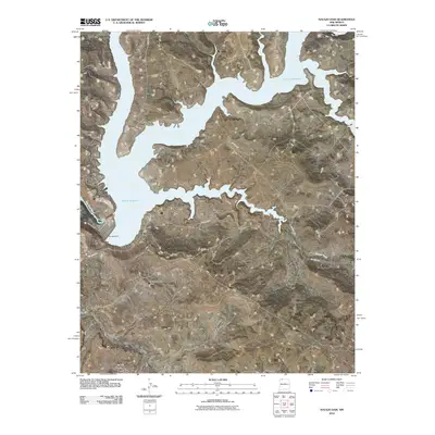 2010 Map of Navajo Dam, 2010 Print