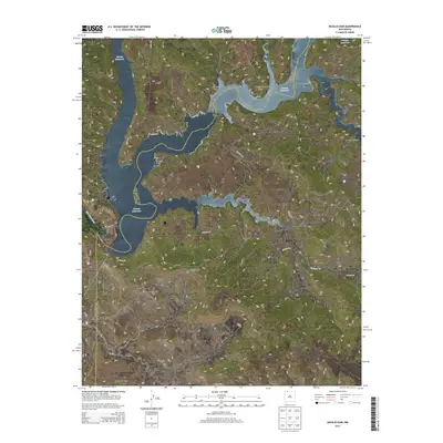 2013 Map of Navajo Dam, 2013 Print