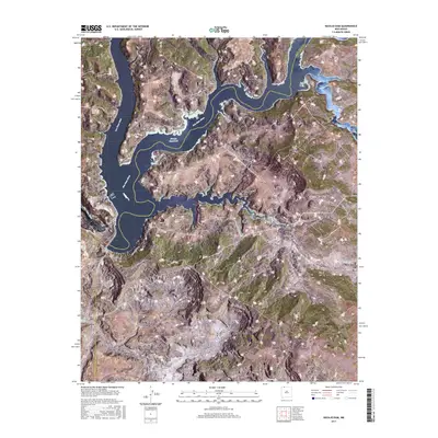 2017 Map of Navajo Dam, 2017 Print