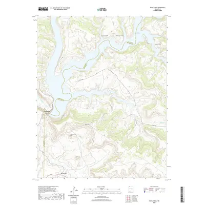 2020 Map of Navajo Dam, 2020 Print