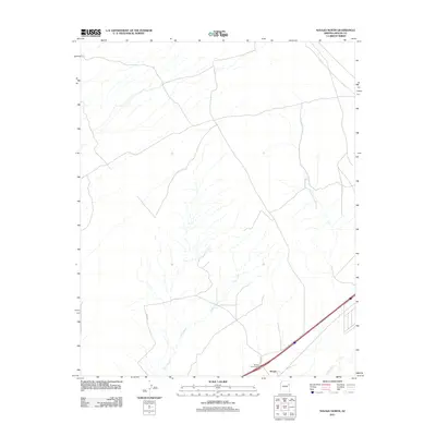 2011 Map of Navajo North, 2011 Print