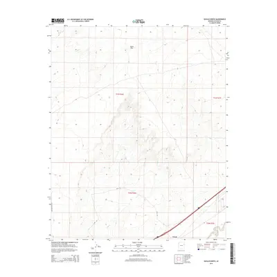 2014 Map of Navajo North, 2014 Print