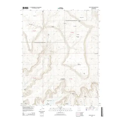 2014 Map of Navajo Point, 2014 Print