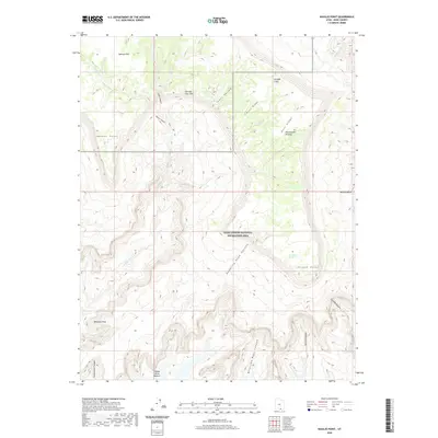 2020 Map of Navajo Point, 2020 Print