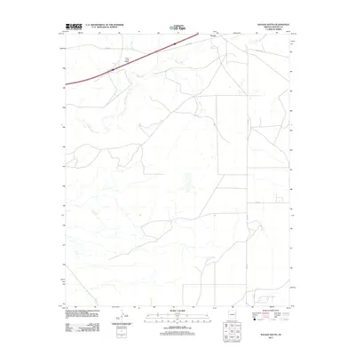2011 Map of Navajo South, 2011 Print