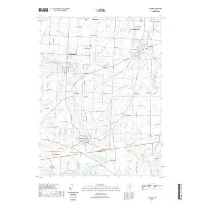 2019 Map of Navarre, 2019 Print
