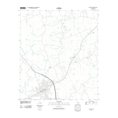 2010 Map of Navasota, 2010 Print