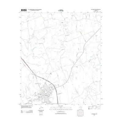 2013 Map of Navasota, 2013 Print