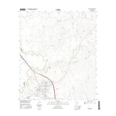 2016 Map of Navasota, 2016 Print