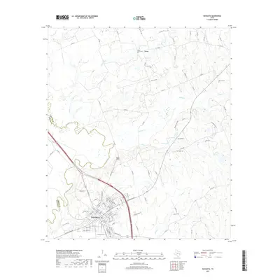 2019 Map of Navasota, 2019 Print