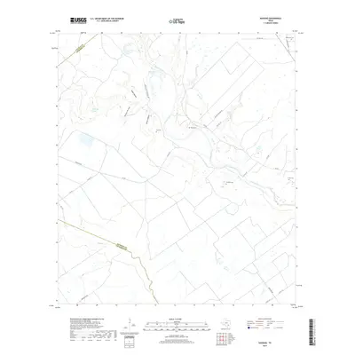 2019 Map of Navidad, 2019 Print