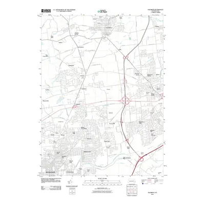 2010 Map of Nazareth, 2010 Print