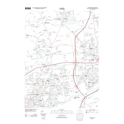2013 Map of Nazareth, 2013 Print