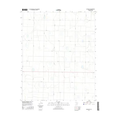 2016 Map of Nazareth SW, 2016 Print