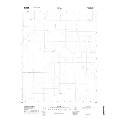 2019 Map of Nazareth SW, 2019 Print