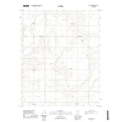 2020 Map of Neafus Ranch, 2020 Print