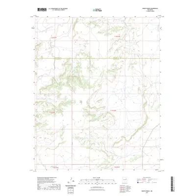 2023 Map of Neafus Ranch, 2023 Print