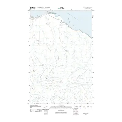 2011 Map of Neah Bay, 2011 Print