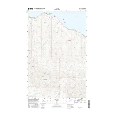 2017 Map of Neah Bay, 2017 Print