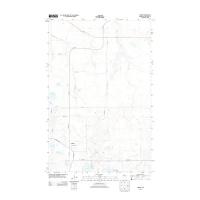 2013 Map of Nebish, 2013 Print