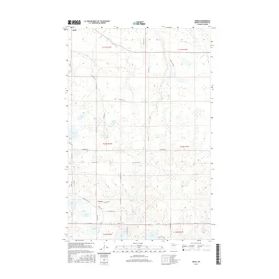 2016 Map of Nebish, 2016 Print