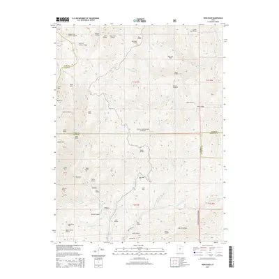 2014 Map of Nebo Basin, 2014 Print
