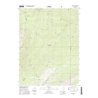 2017 Map of Nebo Basin, 2017 Print