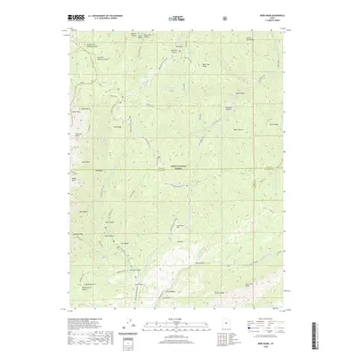 2020 Map of Nebo Basin, 2020 Print