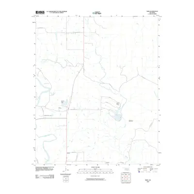 2009 Map of Nebo, 2009 Print