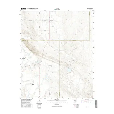 2016 Map of Nebo, 2016 Print